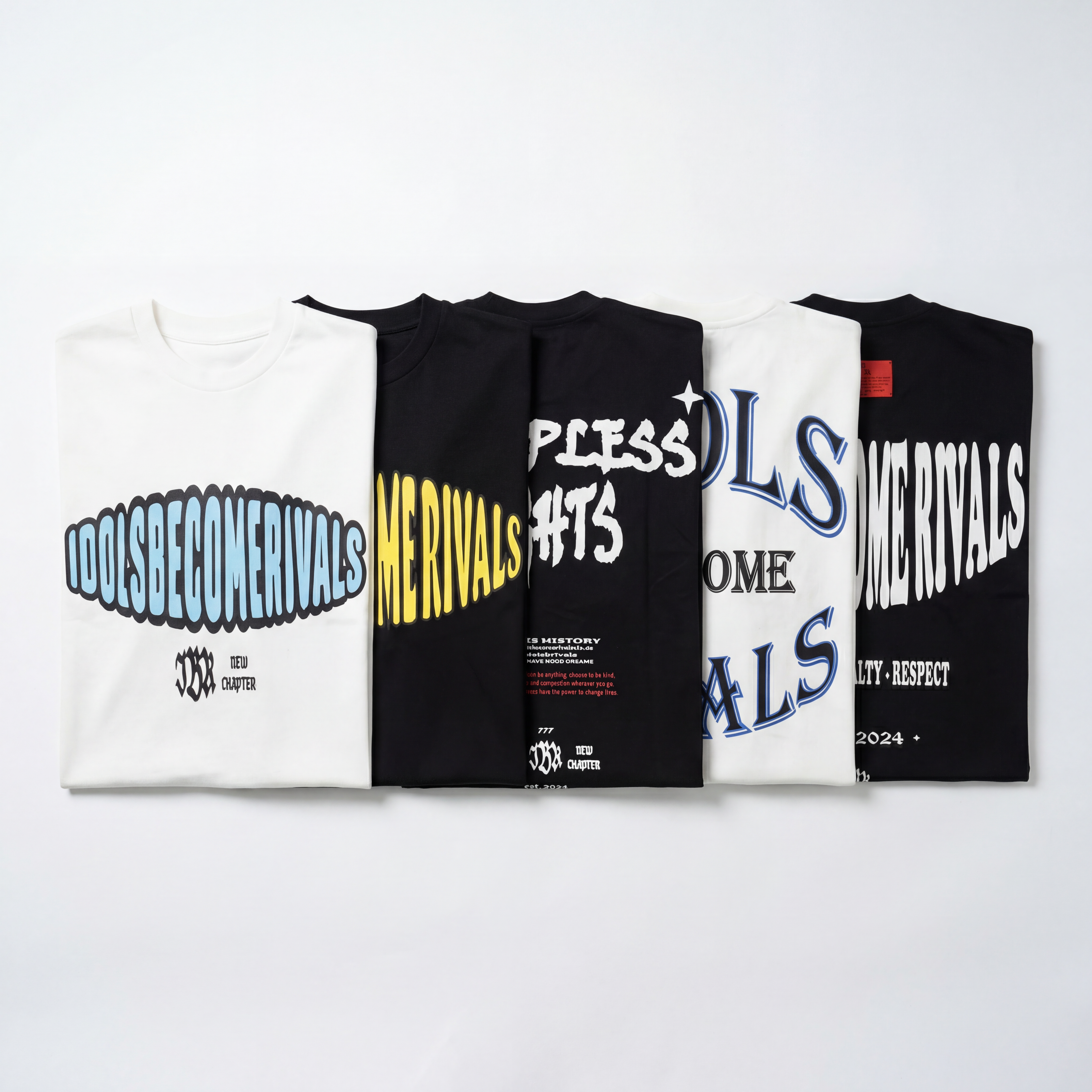 5x Oversize Heavy Cotton BUNDLE