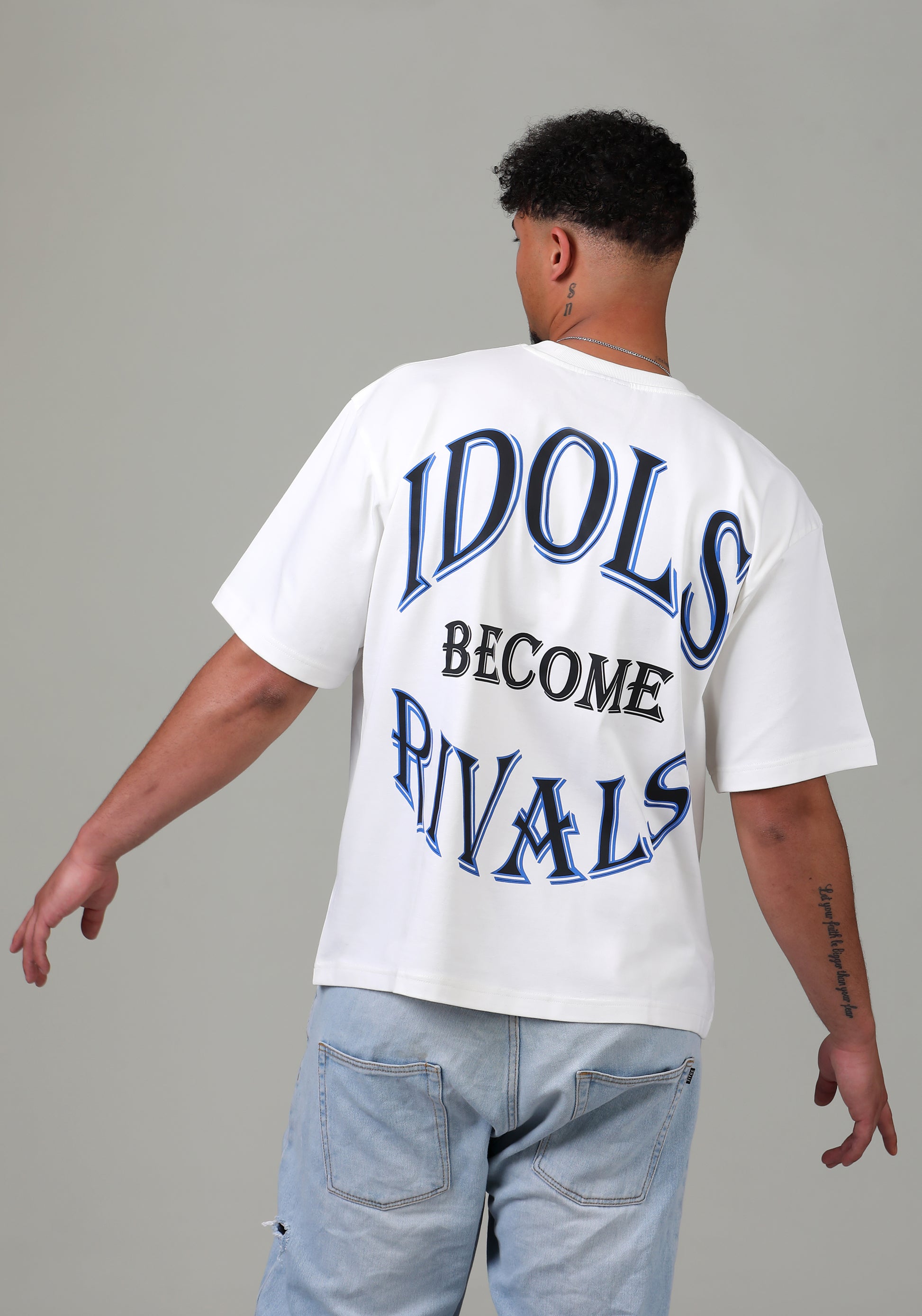 Streetwear T-Shirt | T-Shirt mit Rückendruck 