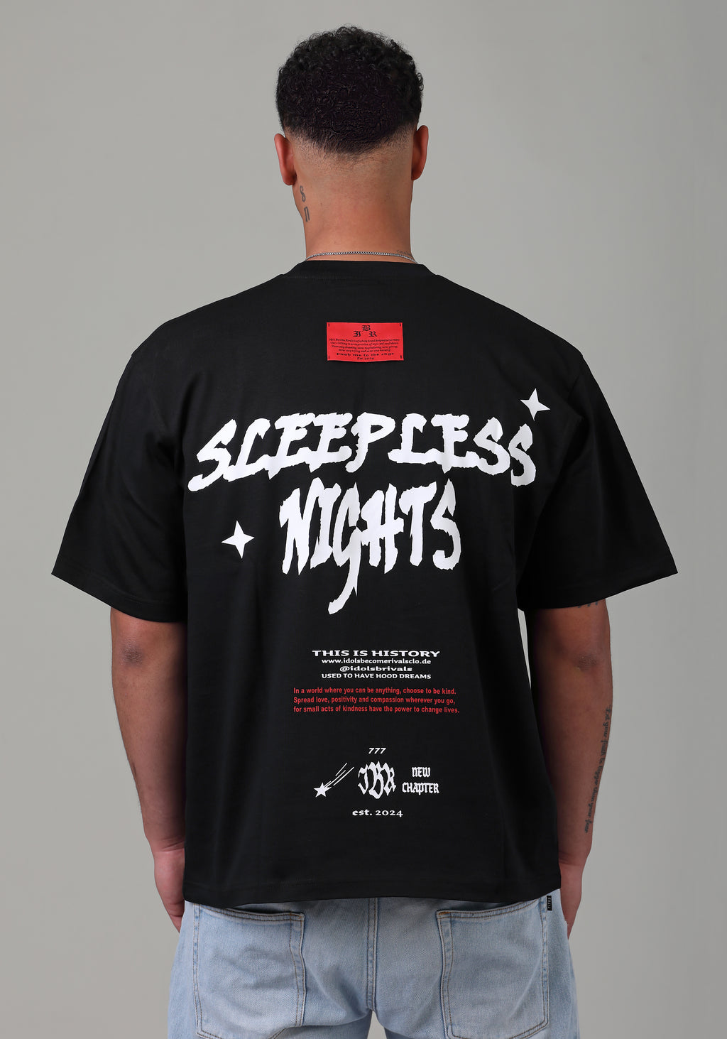 Lässiges T-Shirt mit Druck | Oversize T-Shirt 