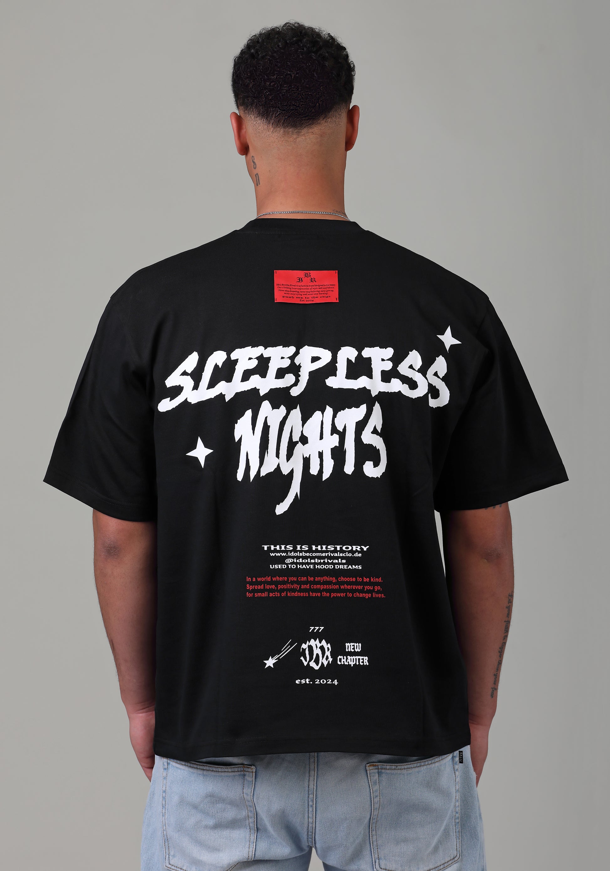 Lässiges T-Shirt mit Druck | Oversize T-Shirt 