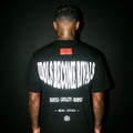 Heavy Oversize Tee - HUSTLE x LOYALTY x RESPECT